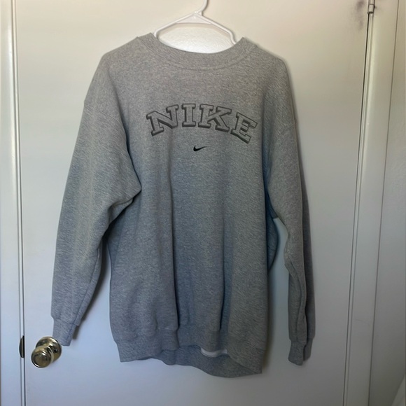 Nike Other - Vintage Nike Grey Sweatshirt